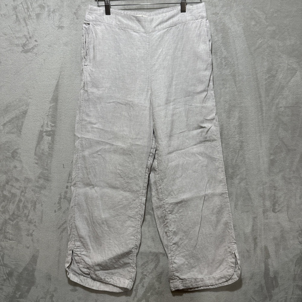 Christian Siriano New York Women's Crop Pants Size Large Light Gray